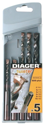 [11.SET.136.C] DIAGER - SET SDS+DRILLS