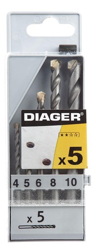 [11.SET.251.C] DIAGER - SET BETONBOREN STANDAARD