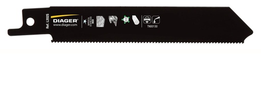 [11.L202.S.115] DIAGER - SCIE SABRE POUR INOX, ACIER ET PLASTIQUE