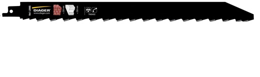 [11.L206S.300.280] DIAGER - RECIPROZAAG VOOR BETON