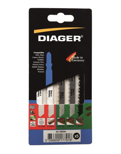 [11.LMIX] DIAGER - SCIE SAUTEUSE POUR BOIS ET METAL