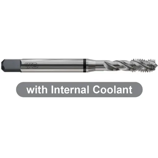 [94.TC804316IC] YG-1 - TARAUD MACHINE AVEC REFROIDISSEMENT INTERNE DIN 371 BORGNE HSS-E