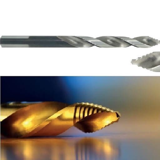 [10.338.STEP.0250] PROMEGA PLUS - GROUND DRILL DIN 338 HSS - STEP POINT