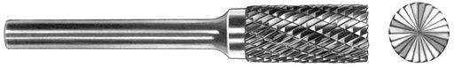 [18.SB.1M.D] PROMEGA EVOLUTION - SOLID CARBIDE ROTARY BURR CYLINDRICAL