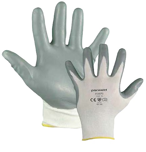 [618.P3870.8] PARWELD - NITRIL LITE GRIPPER HANDSCHOEN 