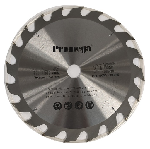 [18.HM.300.20.NAIL] PROMEGA EVOLUTION - HARDMETAALZAAG VOOR PALLETTEN
