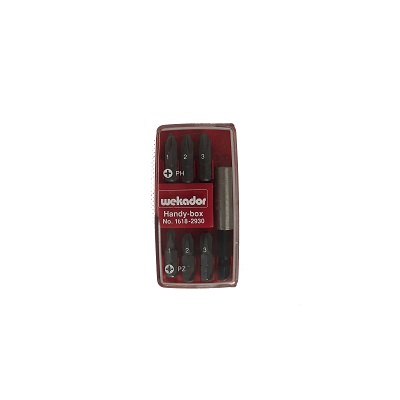[86.1618.2930] WEKADOR - SET BITS HANDY-BOX GROEN SKT - C6,3