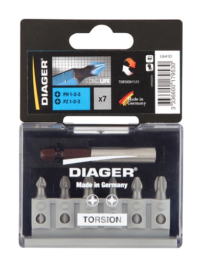 [11.SET.U641D] DIAGER - JEU D'EMBOUTS