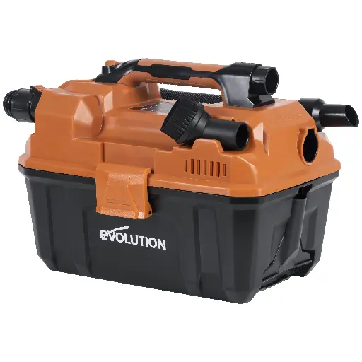 [614.LI.BO.R11VAC] EVOLUTION POWER TOOLS - ASPIRATEUR A EAU ET A SEC SANS BATTERIE R11VAC