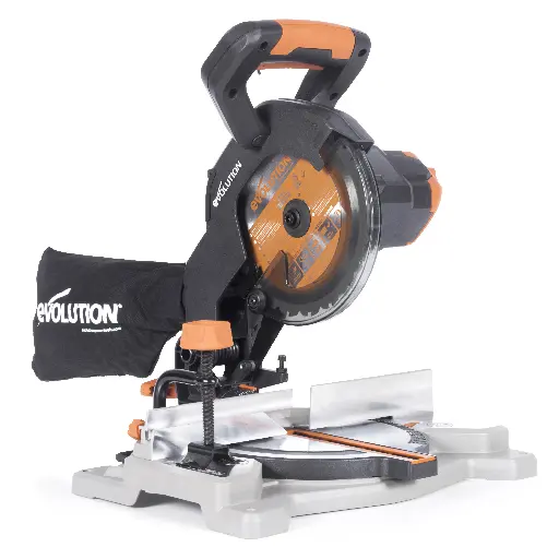 [614.LI.BO.R185CMS] EVOLUTION POWER TOOLS - MITER SAW WITHOUT BATTERY R185CMS INCLUDING MULTIMATERIAL SAWBLADE