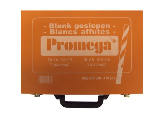 [18.COFFER.1.10.EMPT] PROMEGA EVOLUTION - LEGE KOFFER VOOR 170 PCS