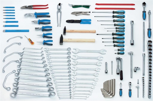 [13.932] UNIOR - TOOL SET WITH TOOL BOX 912/5