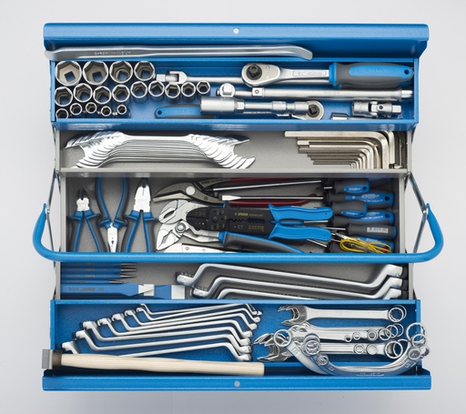 [13.931] UNIOR - TOOL SET WITH TOOL BOX 912/5