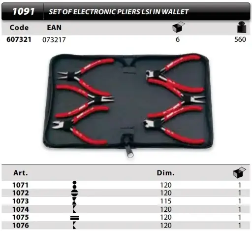 [13.1091] UNIOR - CLAMP SET