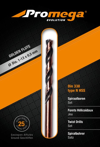 [18.SET.MET.1.10.GF] PROMEGA EVOLUTION - SET GF GESLEPEN BOREN