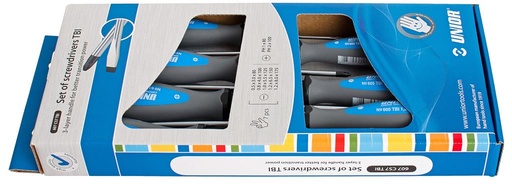 [35.607.TBI.CS7] UNIOR - JEU DE TOURNEVIS TBI PLAT-PHILIPS