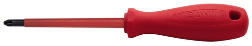 [35.623.VDE.PZ0] UNIOR - DOUBLE-CROSSTIP (PZ) SCREWDRIVER WITH INSULATED BLADE, VDE