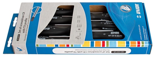 [35.621.CS7CR.7] UNIOR - JEU DE TOURNEVIS CR TORX