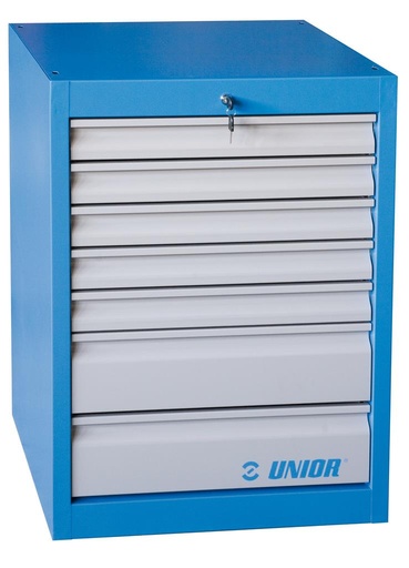 [13.943.P1] UNIOR - WORK CABINET WIDE MAX LOAD CAPACITY 40 KG - 7 DRAWERS