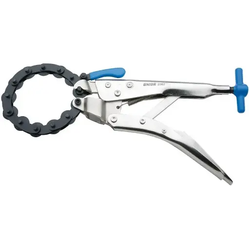 [13.AUTO.2082.3.330] UNIOR AUTO - GRIP PLIERS FOR CUTTING EXHAUS