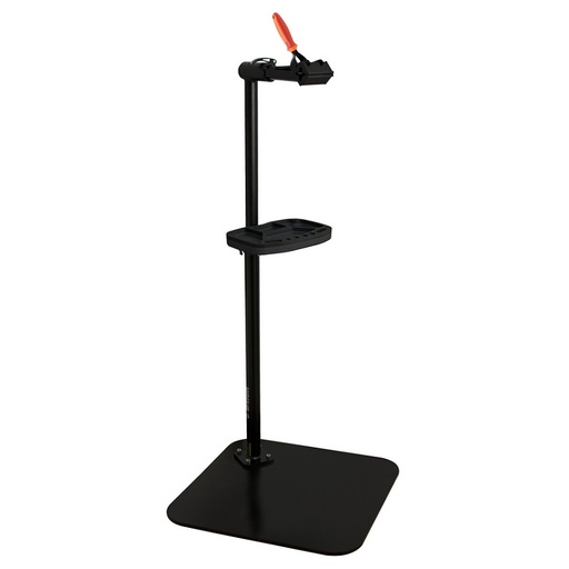 [13.BIKE.1693.B.R] UNIOR BIKE - STAND DE REPARATION A PINCE UNIQUE AVEC PLAQUE