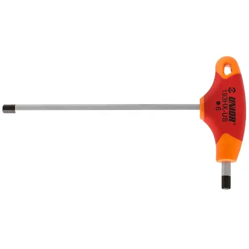 [13.193.HX.025.R] UNIOR - T HANDLE HEX WRENCH 