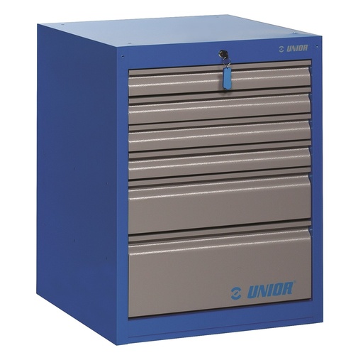 [13.990.WD6] UNIOR - WERKKAST BREED MAX LADECAPACITEIT 50 KG - 6 LADES