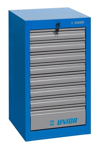 [13.990.ND8] UNIOR - WERKKAST SMAL MAX LADECAPACITEIT 50 KG - 8 LADES