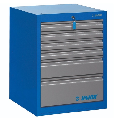 [13.990.WD6.LC.100] UNIOR - WERKKAST BREED MAX LADECAPACITEIT 100 KG - 6 LADES