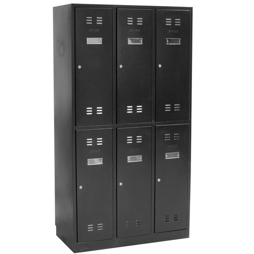 [13.BLACK.950.6] UNIOR - CABINET - 9 COMPARTMENTS - BLACK