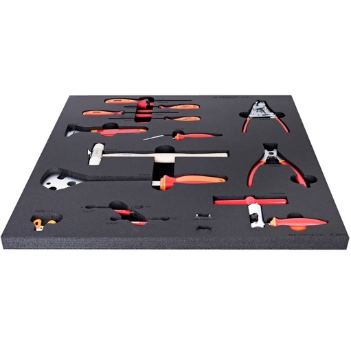 [13.BIKE.2600B.SET3.R] UNIOR BIKE - SOS SET GENERAL BICYCLE TOOLS