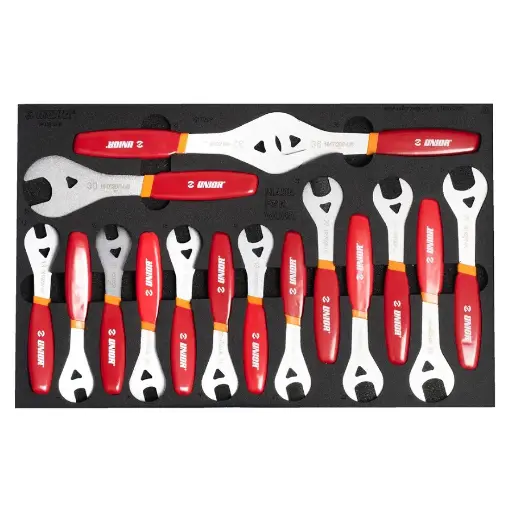 [13.BIKE.1600SOS.16.R] UNIOR BIKE - SET FIETSGEREEDSCHAP IN SOS TOOL TRAY
