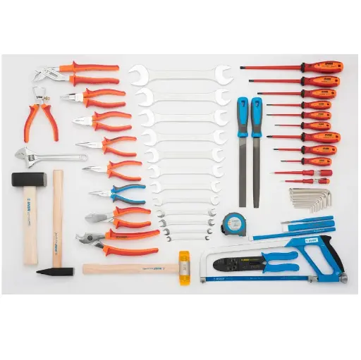 [13.1000.T] UNIOR - COMPOSITION D'OUTILLAGE 53PCS
