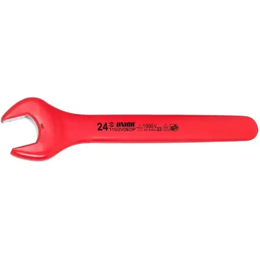 [13.110.2VDEDP.06] UNIOR - INSULATED SINGLE OPEN END WRENCH