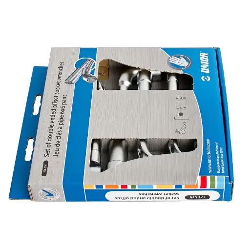 [13.176.CS6] UNIOR - GEBOGEN PIJPSLEUTEL SET