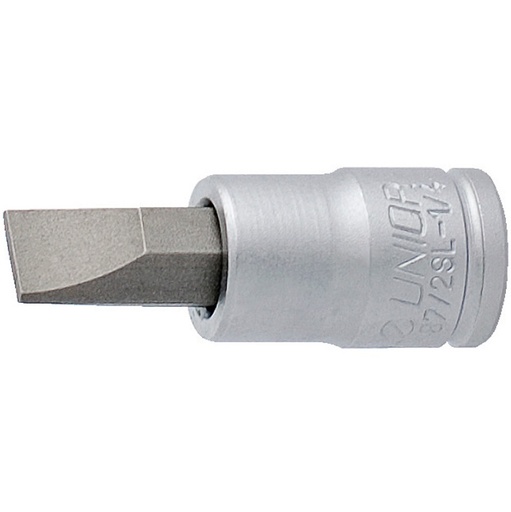 [13.187.2.12.SL] UNIOR - SLOTTED SCREWDRIVER SOCKET 1/4"