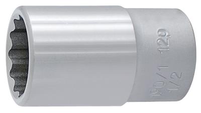 [13.190.112P.1.16] UNIOR - DOUILLE 1/2" - 12 PANS - COURT