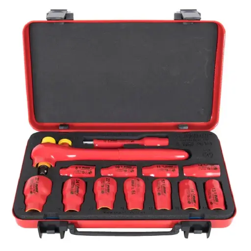 [13.190.VDE6P.13.B] UNIOR - SET DOPPEN 1/2" VDE