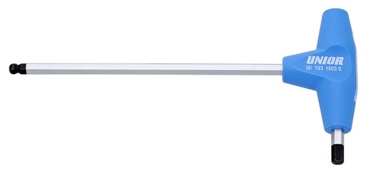 [13.193.HXS.025] UNIOR - T-HANDLE BALL-END HEX WRENCH