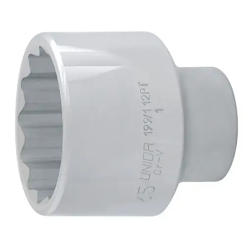 [13.199.112P.65] UNIOR - SOCKET 1", 12 POINT