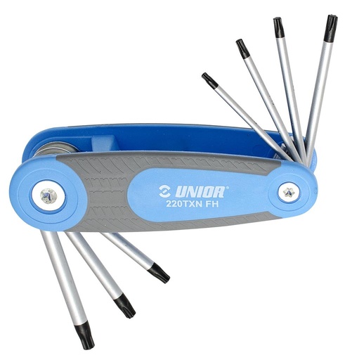 [13.220.7TXNFH.9.40] UNIOR - SET OF WRENCHES WITH TX PROFILE 