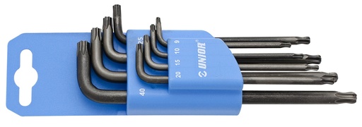 [13.220.7TXSPH.9.40] UNIOR - SET OF WRENCHES WITH TX PROFILE SPHERICAL