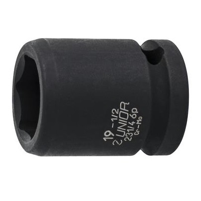 [13.231.46P.1.2.12] UNIOR - IMPACT SOCKET 1/2", 6 POINT