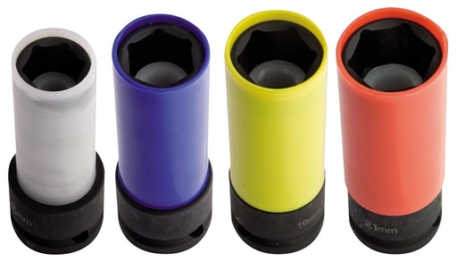 [13.231.4P.19] UNIOR - IMPACT SOCKET 1/2" FOR ALLOY WHEELS, 6 POINT