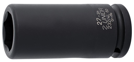 [13.232.4L6P.3.4.17] UNIOR - DOUILLE CHOC 3/4 - 6PANS LONG