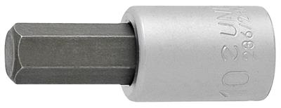 [13.236.2HX.050] UNIOR - HEX SCREWDRIVER SOCKET 3/8"