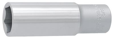 [13.238.1L6P.3.8.08] UNIOR - DOP 3/8" - 6-KANT - LANG