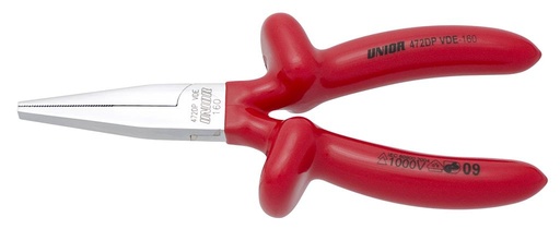 [13.472.1VDEDP.140] UNIOR - PINCE PLATES BECS LONG VDE 