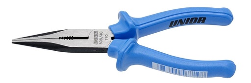 [13.508.4G.170] UNIOR - LONG NOSE PLIERS WITH SIDE CUTTER AND PIPE GRIP, STRAIGHT