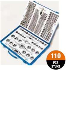 [18SETBLUEBOXINCH] PROMEGA EVOLUTION - SET HANDTAPPEN + ACCESSOIRES